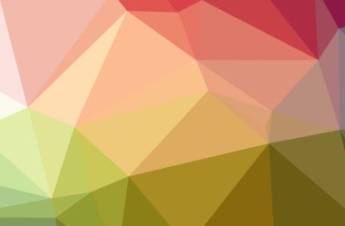 Soyut düşük poli turuncu yatay arka plan resmi