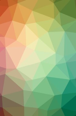 Soyut düşük poli yeşil dikey arka plan resmi