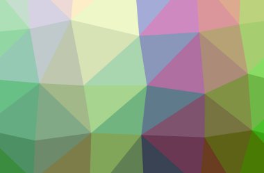 Soyut Yeşil yatay düşük poli arka plan resmi