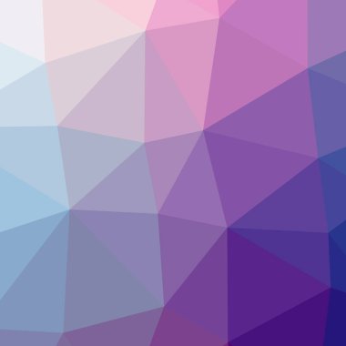 Soyut düşük poli mor kare arka plan resmi