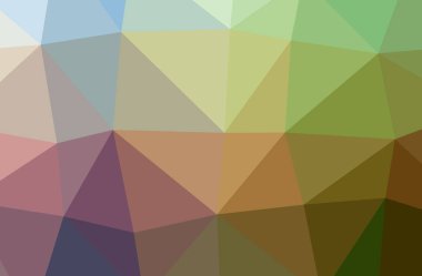 Soyut turuncu yatay düşük poli arka plan resmi