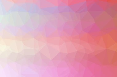 Soyut illüstrasyon kırmızı yatay düşük poli arka plan