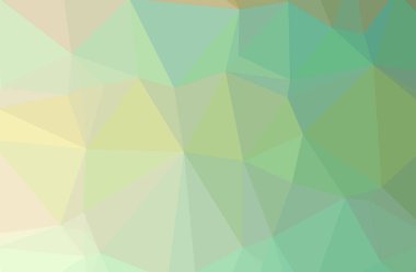 Soyut Yeşil yatay düşük poli arka plan resmi