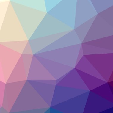 Soyut düşük poli mor kare arka plan resmi