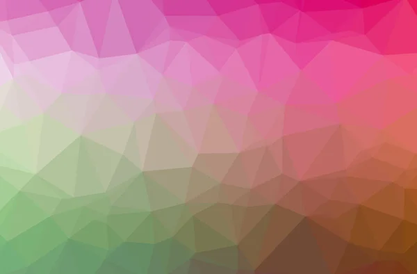 Абстрактна Ілюстрація Рожевого Горизонтального Низького Полі Фону — стокове фото