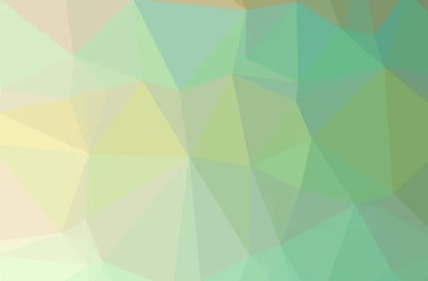 Абстрактная Иллюстрация Зеленого Хонтального Низкого Полярного Фона — стоковое фото