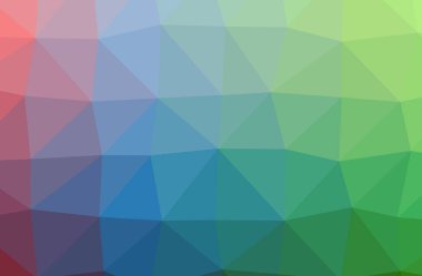 Soyut Mavi yatay düşük poli arka plan resmi