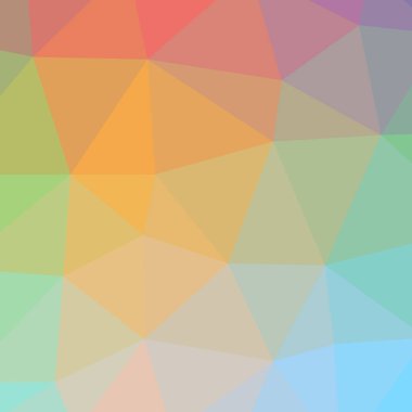 Soyut düşük poli turuncu kare arka plan resmi