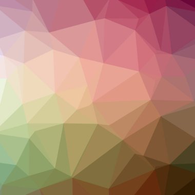 Soyut düşük poli turuncu kare arka plan resmi