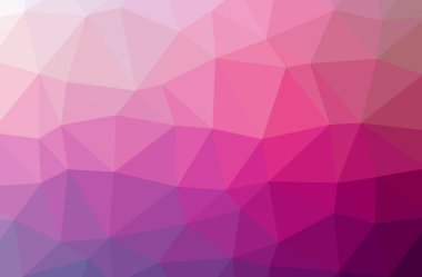 Soyut düşük poli pembe yatay arka plan resmi
