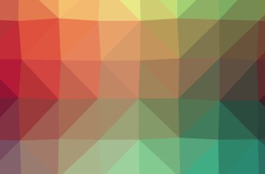 Soyut turuncu yatay düşük poli arka plan resmi