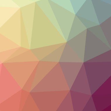 Soyut Kızıl Meydan düşük poli arka plan resmi