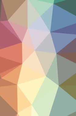 Soyut düşük poli turuncu dikey arka plan resmi