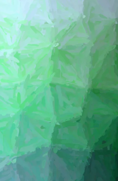 Illustratie Van Verticale Achtergrond Groene Impressionistische Impasto Digitaal Gegenereerd — Stockfoto