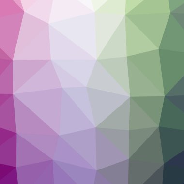 Yeşil kare düşük poli arka plan soyut gösteren resim