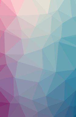 Soyut düşük poli mavi dikey arka plan resmi