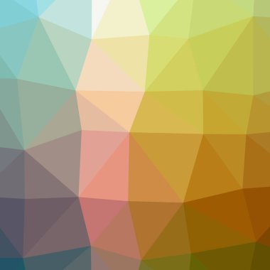 Soyut düşük poli turuncu kare arka plan resmi