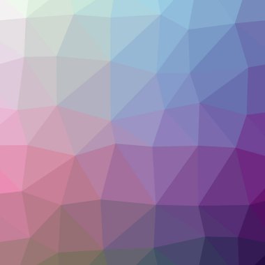 Soyut Mavi kare düşük poli arka plan resmi