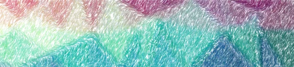 Illustration Von Grünen Und Braunen Abstrakten Farbstift Hintergrund Abstrakte Farbe — Stockfoto