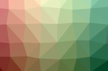 Soyut düşük poli yeşil yatay arka plan resmi