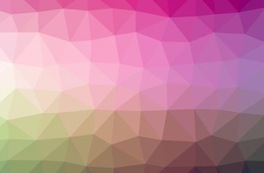 Soyut düşük poli pembe yatay arka plan resmi