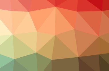 Soyut düşük poli turuncu yatay arka plan resmi