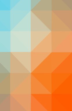 Soyut düşük poli turuncu dikey arka plan resmi