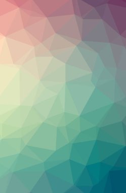 Soyut düşük poli mavi dikey arka plan resmi