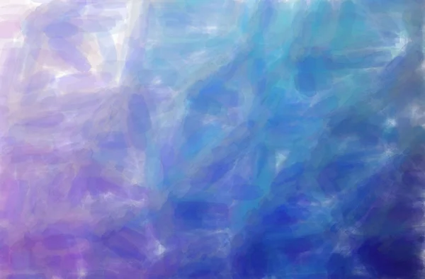 Illustration Des Blauen Aquarellhintergrundes Digital Erzeugt — Stockfoto