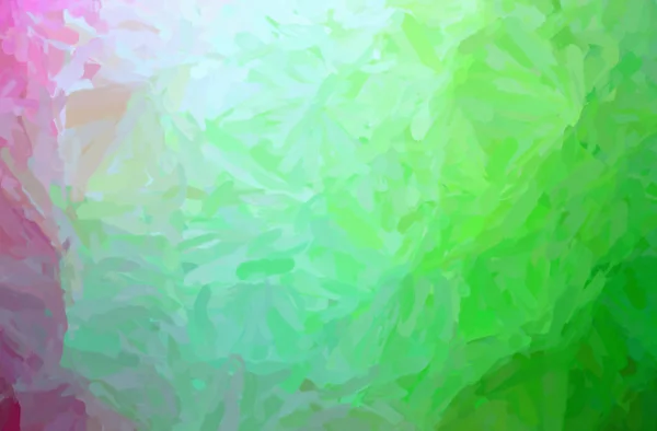 Εικονογράφηση Του Πράσινου Ιμπρεσιονισμού Impasto Φόντο Χρώμα Ψηφιακά Παραγόμενο — Φωτογραφία Αρχείου