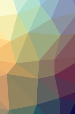 İllüstrasyon soyut düşük poli turuncu ve mor dikey arka plan