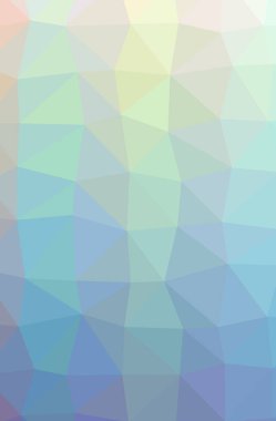 Soyut düşük poli mavi, kırmızı ve yeşil dikey arka plan resmi