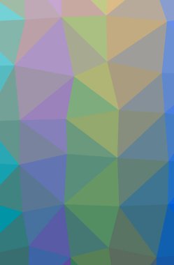 Soyut düşük poli mavi, sarı dikey arka plan resmi