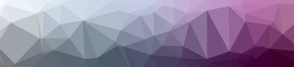 Illustration of abstract low poly purple and gray banner background