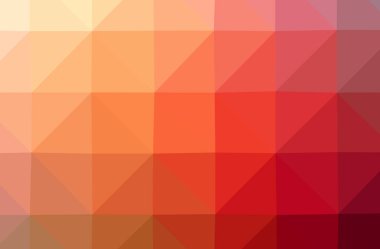 Soyut düşük poli turuncu yatay arka plan resmi