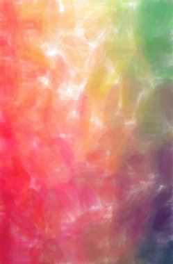 Dijital kırmızı ve yeşil suluboya dikey arka plan resmi.