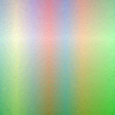 Soyut düşük poli yeşil, sarı, yeşil ve kırmızı kare arka plan resmi