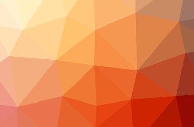 Soyut düşük poli turuncu yatay arka plan resmi