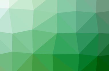 Soyut düşük poli yeşil yatay arka plan resmi