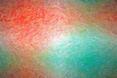 Kırmızı, mavi ve yeşil renkli koyu renk boya boya iyi soyut Illustration. Lovely projeniz için.