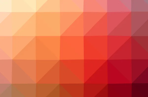 Illustration Fond Horizontal Abstrait Bas Poly Orange — Photo