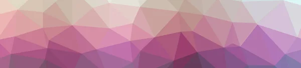 Illustration Abstract Low Poly Purple Banner Background — Stock Photo, Image
