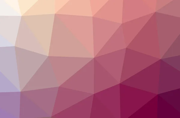 Illustration Abstract Low Poly Red Horizontal Background — Stock Photo, Image