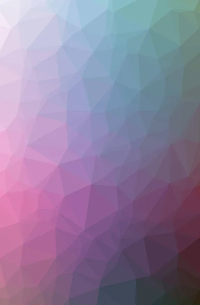 stock image Illustration of abstract low poly blue and purple vertical background