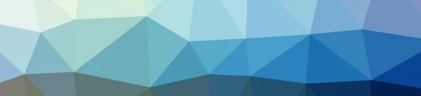 Illustration of abstract low poly blue, green and purple banner background