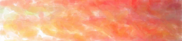 Ilustrace Oranžové Akvarel Zázemí Abstraktní Malby — Stock fotografie