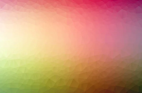 Illustration Abstract Low Poly Orange Horizontal Background — Stock Photo, Image