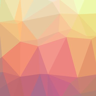 Soyut düşük poli turuncu kare arka plan resmi