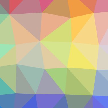 Soyut düşük poli turuncu kare arka plan resmi