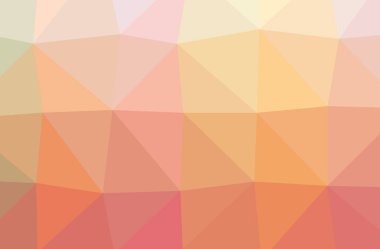 Soyut düşük poli turuncu yatay arka plan resmi